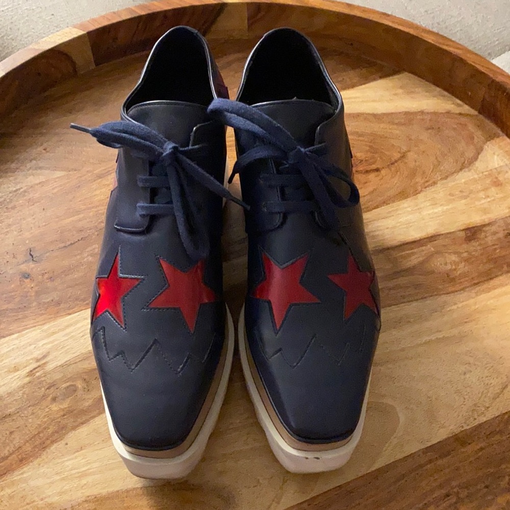Stella McCartney Elyse Platform Oxford, - Picture 2 of 8